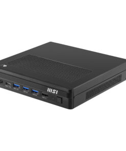 MSI Pro DP10 A14MG-004EU PC's/werkstation Intel Pentium Gold G7400 8 GB DDR5-SDRAM 128 GB SSD Windows 11 Pro Mini PC Zwart