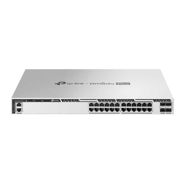 TP-Link Omada Pro S6500-24GP4XF netwerk-switch Managed L3 Gigabit Ethernet (10/100/1000) Power over Ethernet (PoE) 1U Grijs