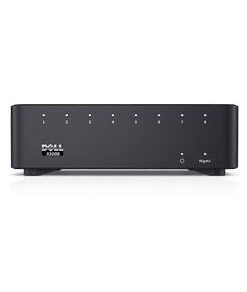 DELL X-Series X1008P Managed L2+ Gigabit Ethernet (10/100/1000) Power over Ethernet (PoE) Zwart