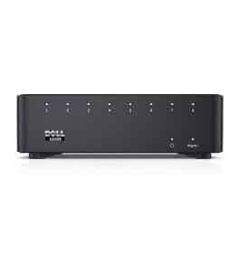 DELL X-Series X1008P Managed L2+ Gigabit Ethernet (10/100/1000) Power over Ethernet (PoE) Zwart