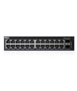 DELL X-Series X1026P Managed L2+ Gigabit Ethernet (10/100/1000) Power over Ethernet (PoE) 1U Zwart