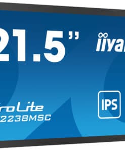 iiyama TF2238MSC-B1 computer monitor 53,3 cm (21") 1920 x 1080 Pixels Full HD LED Touchscreen Zwart