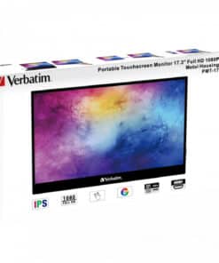 Verbatim 49593 computer monitor 43,9 cm (17.3") 1920 x 1080 Pixels Full HD LCD Touchscreen Zwart - Afbeelding 5