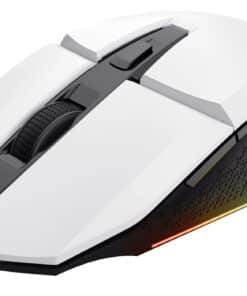 Trust GXT 794W toetsenbord Inclusief muis Gamen USB QWERTY Amerikaans Engels Wit - Afbeelding 2