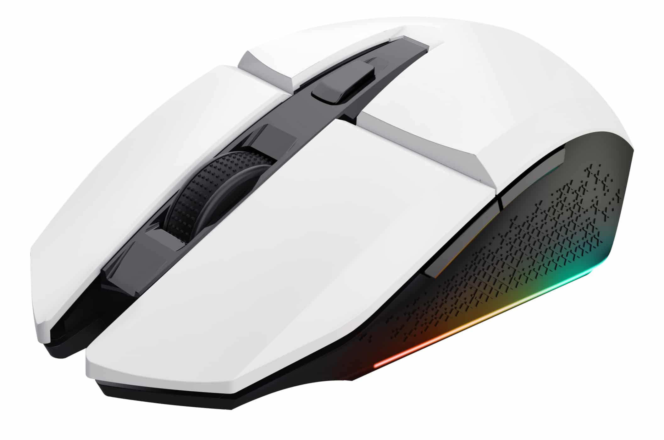 Trust GXT 794W toetsenbord Inclusief muis Gamen USB QWERTY Amerikaans Engels Wit - Afbeelding 2