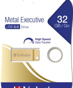 Verbatim Metal Executive 32 GB - USB 3.0 Drive – Gold - Afbeelding 4