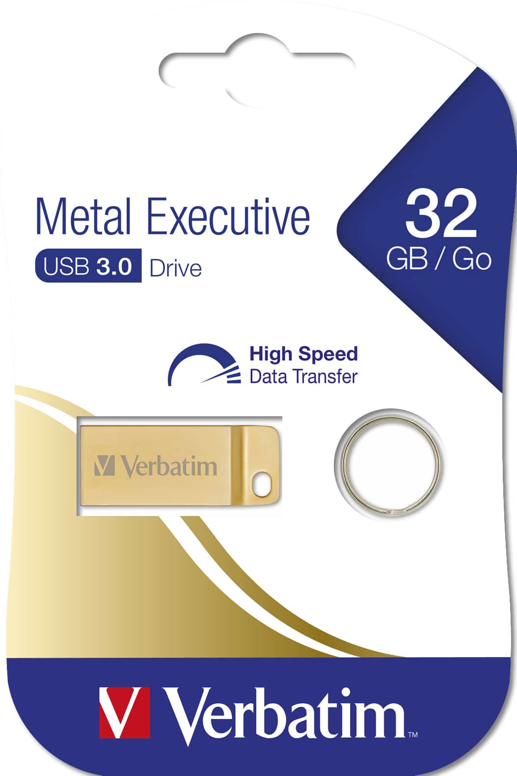 Verbatim Metal Executive 32 GB - USB 3.0 Drive – Gold - Afbeelding 4