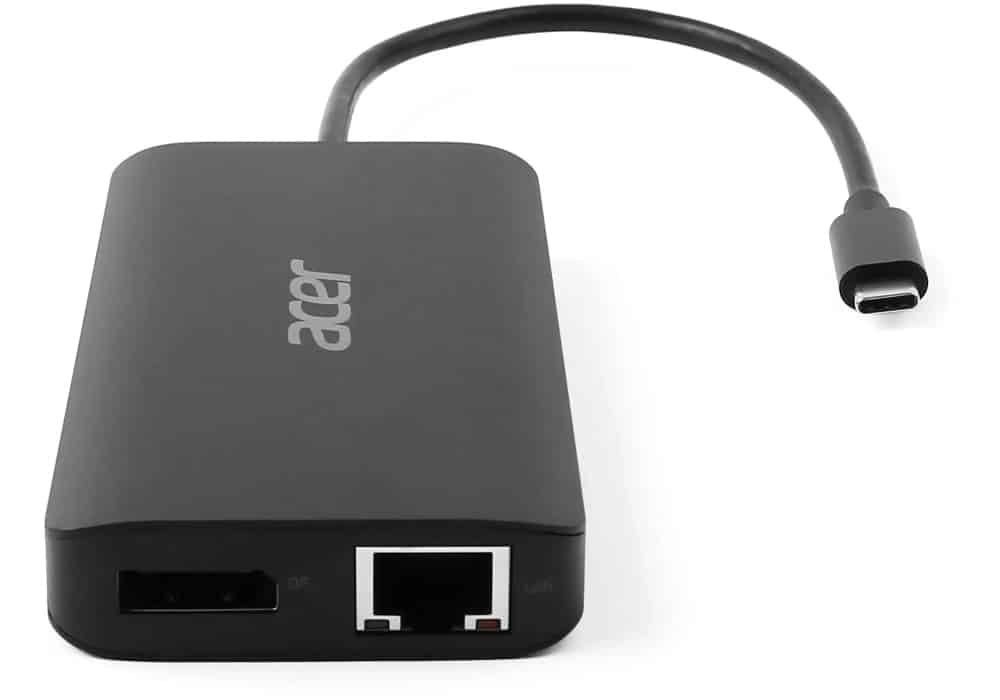 Acer USB Type-C Dongle 12-in-1 Black Bedraad USB 3.2 Gen 1 (3.1 Gen 1) Type-C Zwart - Afbeelding 3