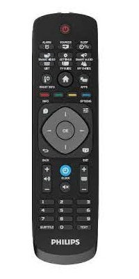 Philips 22AV1505B afstandsbediening IR Draadloos TV Drukknopen