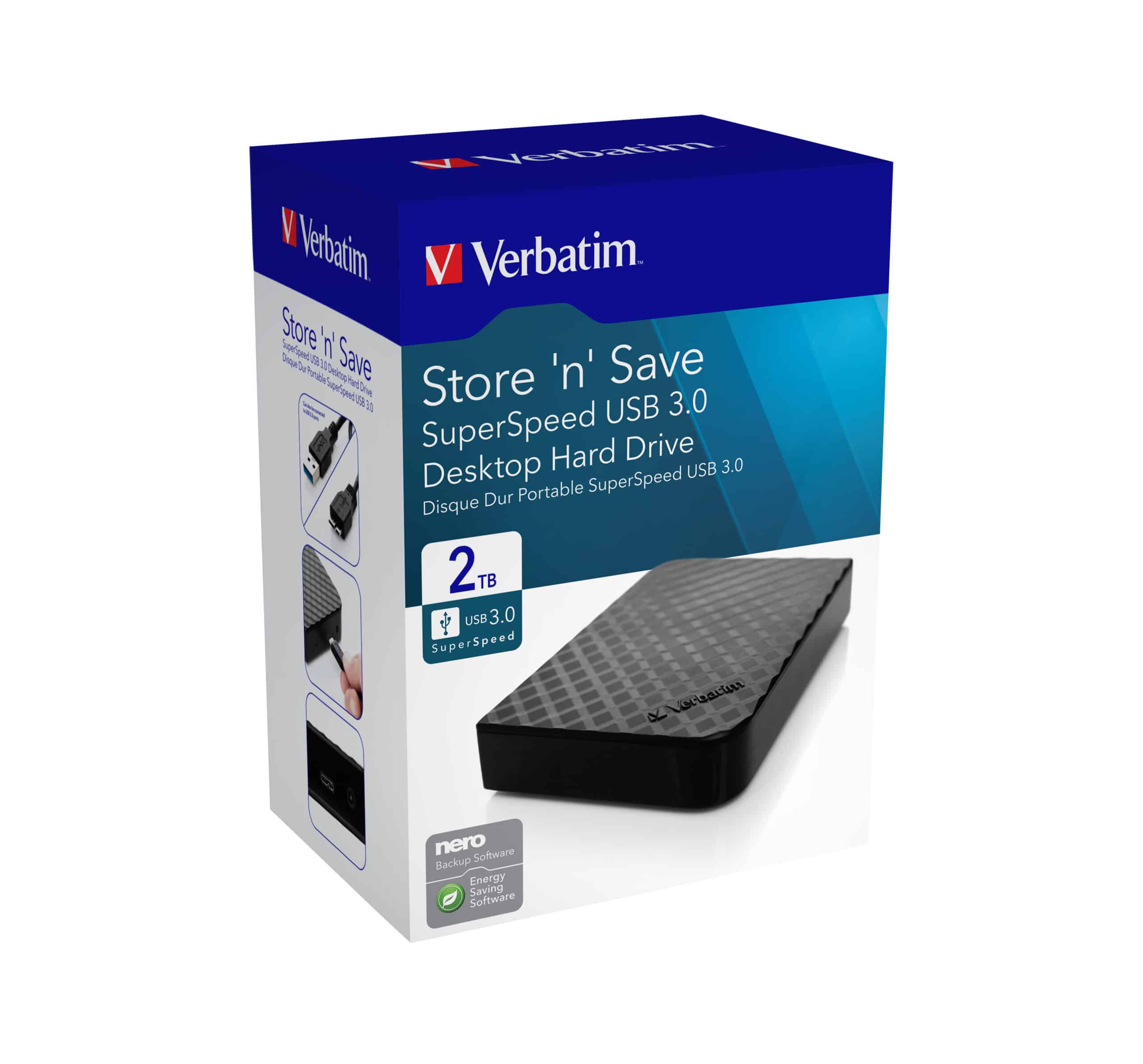 Verbatim Store 'n' Save 2 TB USB 3.0 - Afbeelding 7