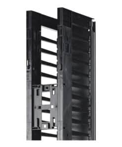 APC Valueline, verticale kabelmanager voor 2 & 4-stijls racks, 84"H X 6"B, enkelzijdig met deur - Afbeelding 7