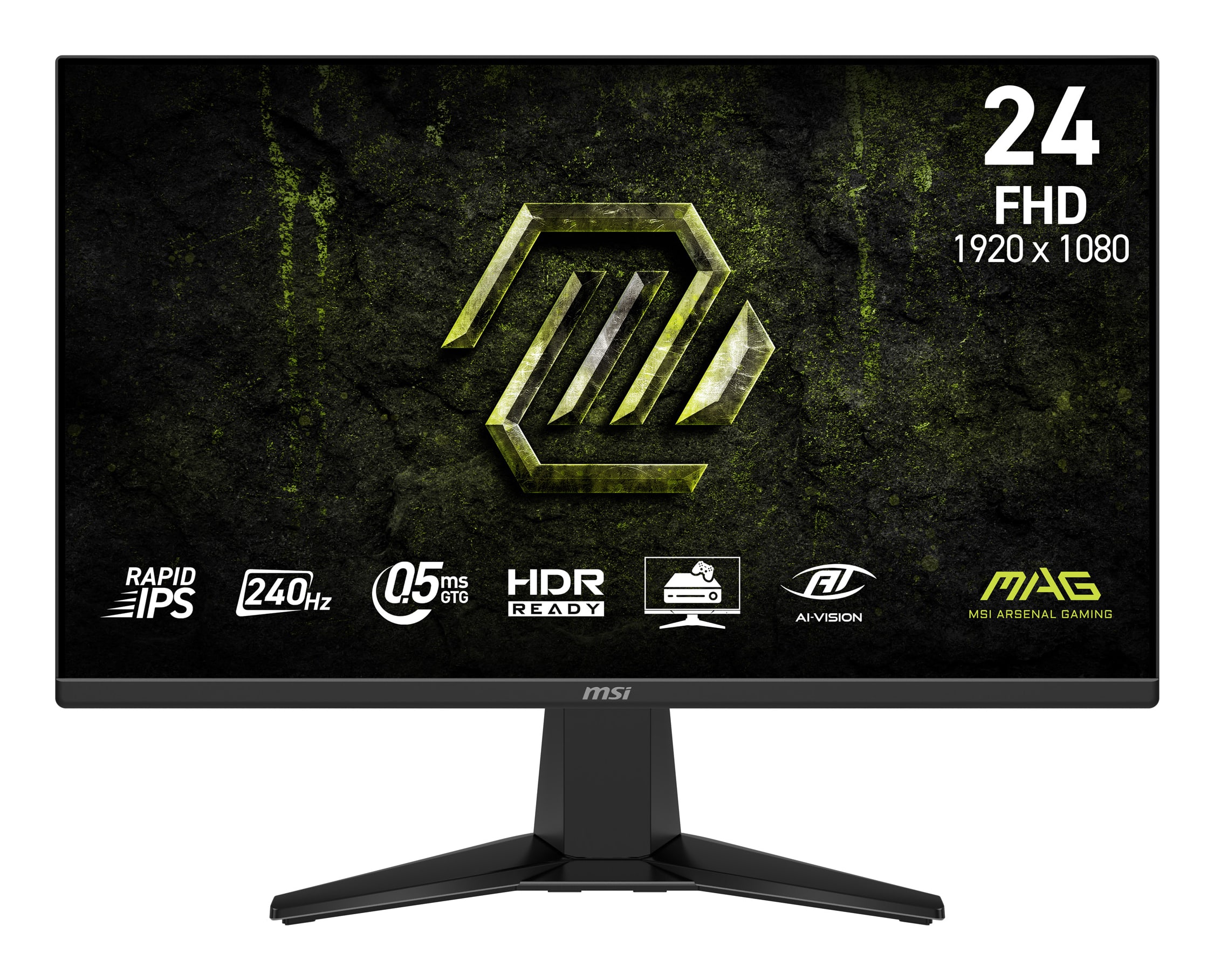 MSI MAG 245F X24 computer monitor 60,5 cm (23.8") 1920 x 1080 Pixels Full HD LCD Zwart