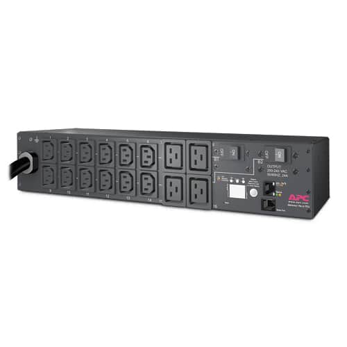APC AP7811B energiedistributie 16 AC-uitgang(en) 2U Zwart Stekkerdoos