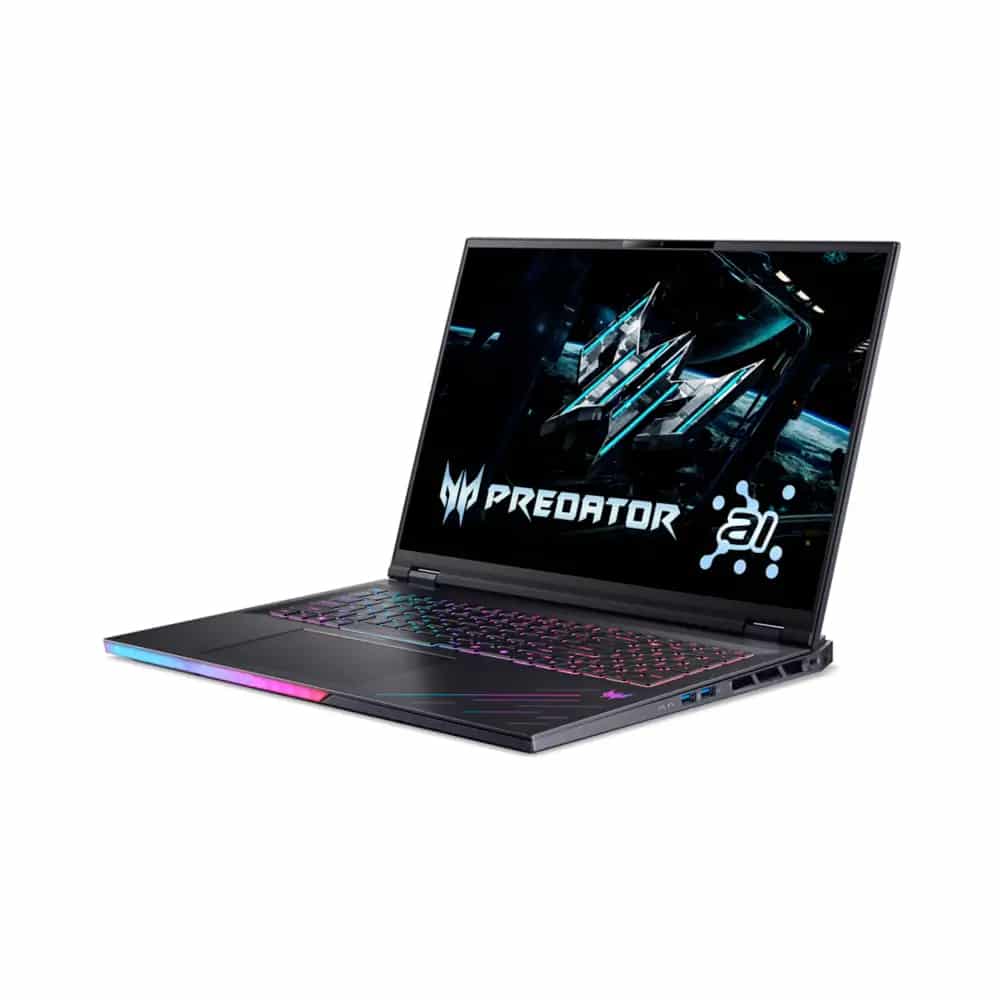Acer Predator Helios 18 AI PH18-73-9462 Intel Core Ultra 9 275HX Laptop 45,7 cm (18") WQXGA 64 GB DDR5-SDRAM 3 TB SSD NVIDIA GeForce RTX 5080 Wi-Fi 7 (802.11be) Windows 11 Home Zwart - Afbeelding 3