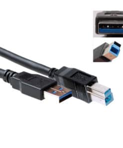 ACT USB 3.0 A male - USB B male 5,00 m