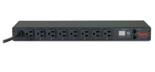 APC AP7800B energiedistributie 8 AC-uitgang(en) 1U Zwart Stekkerdoos - Afbeelding 4
