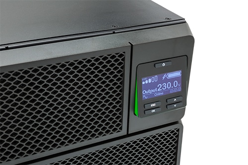 APC Smart-UPS On-Line SRT6KRMXLI-6W - 6kW/VA, 6x C13, 4x C19, hardwire 1 fase uitgang, rackmountable, Embedded NMC, 6 jaar garantie - Afbeelding 7