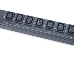 APC Geschakelde rek-PDU, nulU, 12,5kW, 208V,(21)C13&(3)C19;3" snoer - Afbeelding 2