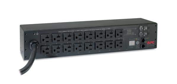 APC AP7802B energiedistributie 16 AC-uitgang(en) 2U Zwart Stekkerdoos - Afbeelding 3
