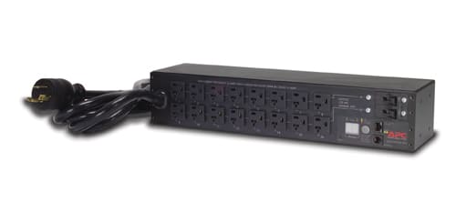 APC Rack PDU, geschakeld, 2U, 30A, 120V, (16)5-20