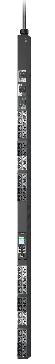 APC NetShelter Rack PDU Advanced Gen 2, geschakeld, gemeten stopcontact, 3 fasen, 22,1 kW 400 V 32 A of 17,3 kW 415 V 30 A, 530P6, 48 stopcontacten