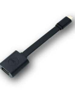 DELL DBQBJBC054 USB-kabel USB 3.2 Gen 1 (3.1 Gen 1) 0,132 m USB C USB A Zwart