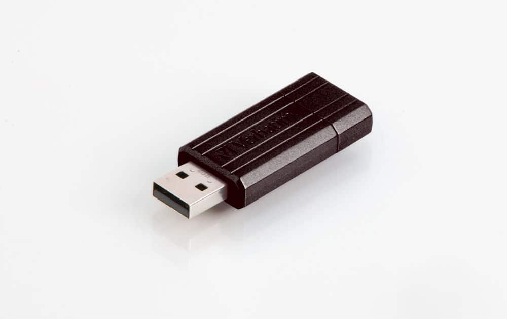 Verbatim PinStripe 4GB USB flash drive USB Type-A 2.0 Zwart
