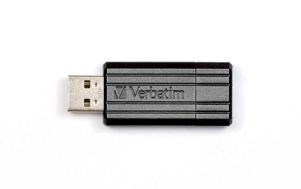 Verbatim PinStripe 4GB USB flash drive USB Type-A 2.0 Zwart - Afbeelding 5