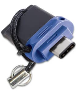 Verbatim Dual - USB-Stick 3.0 32 GB - USB-C / USB-A - Blauw