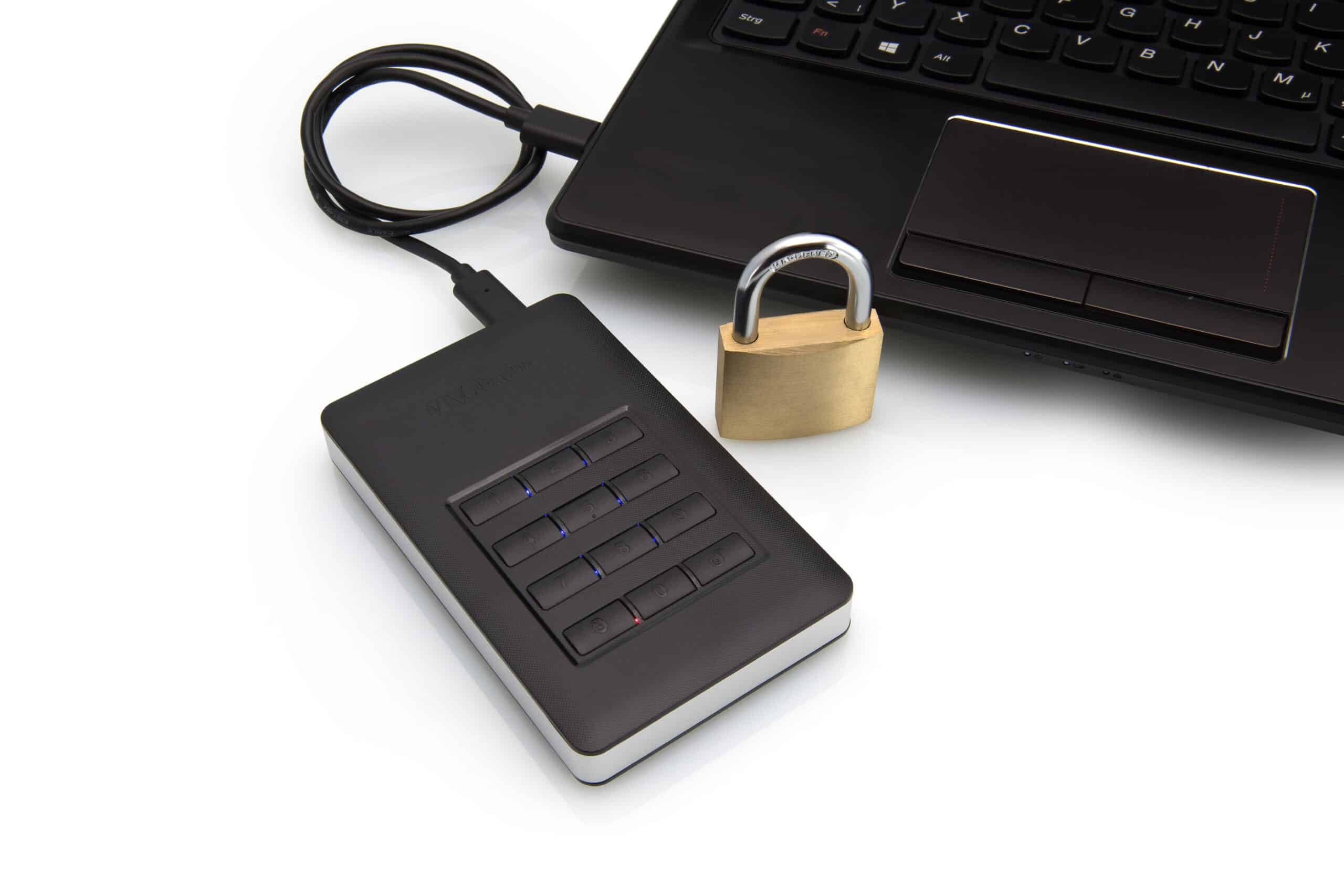 Verbatim Veilige draagbare harde schijf Store 'n' Go met toetsbediening 1TB - Afbeelding 5