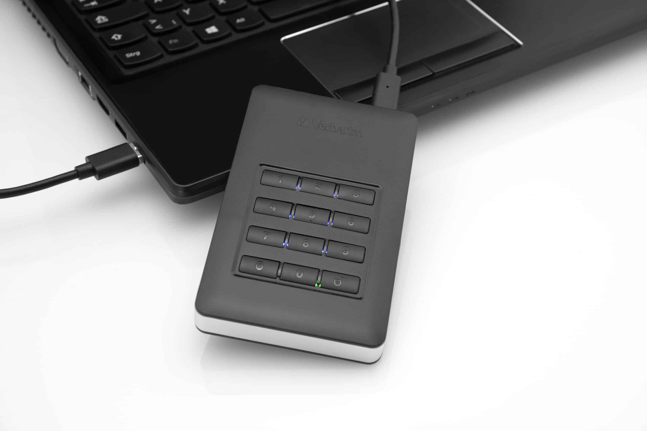 Verbatim Veilige draagbare harde schijf Store 'n' Go met toetsbediening 1TB - Afbeelding 6