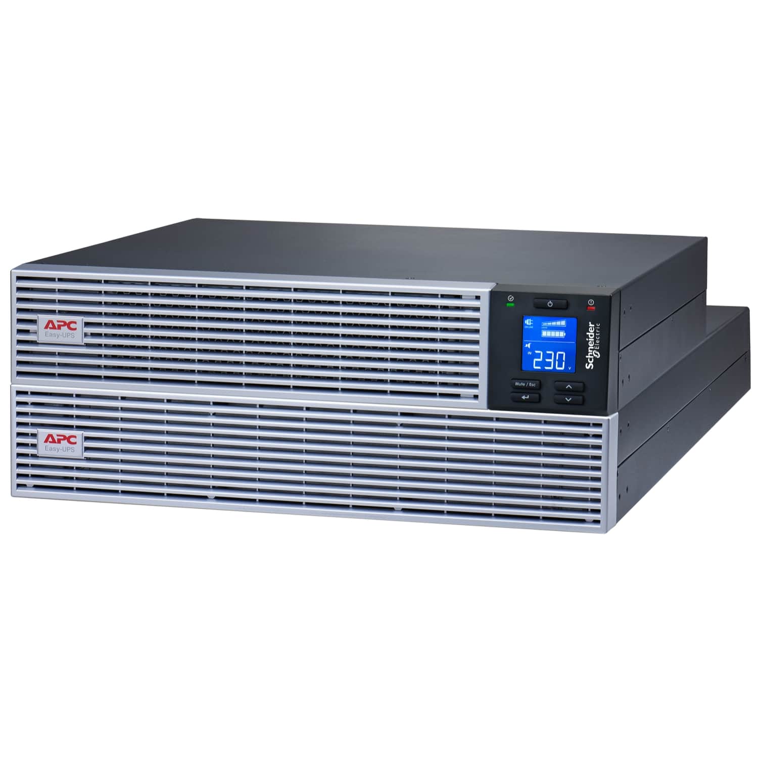 APC Easy-UPS On-Line SRVL1KRILRK Noodstroomvoeding - Li-ion, 6x C13, Rack/tower convertible, extendable runtime, 1000VA Stekkerdoos