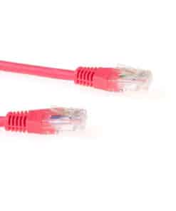 ACT Rode 2 meter LSZH U/UTP CAT6 patchkabel met RJ45 connectoren