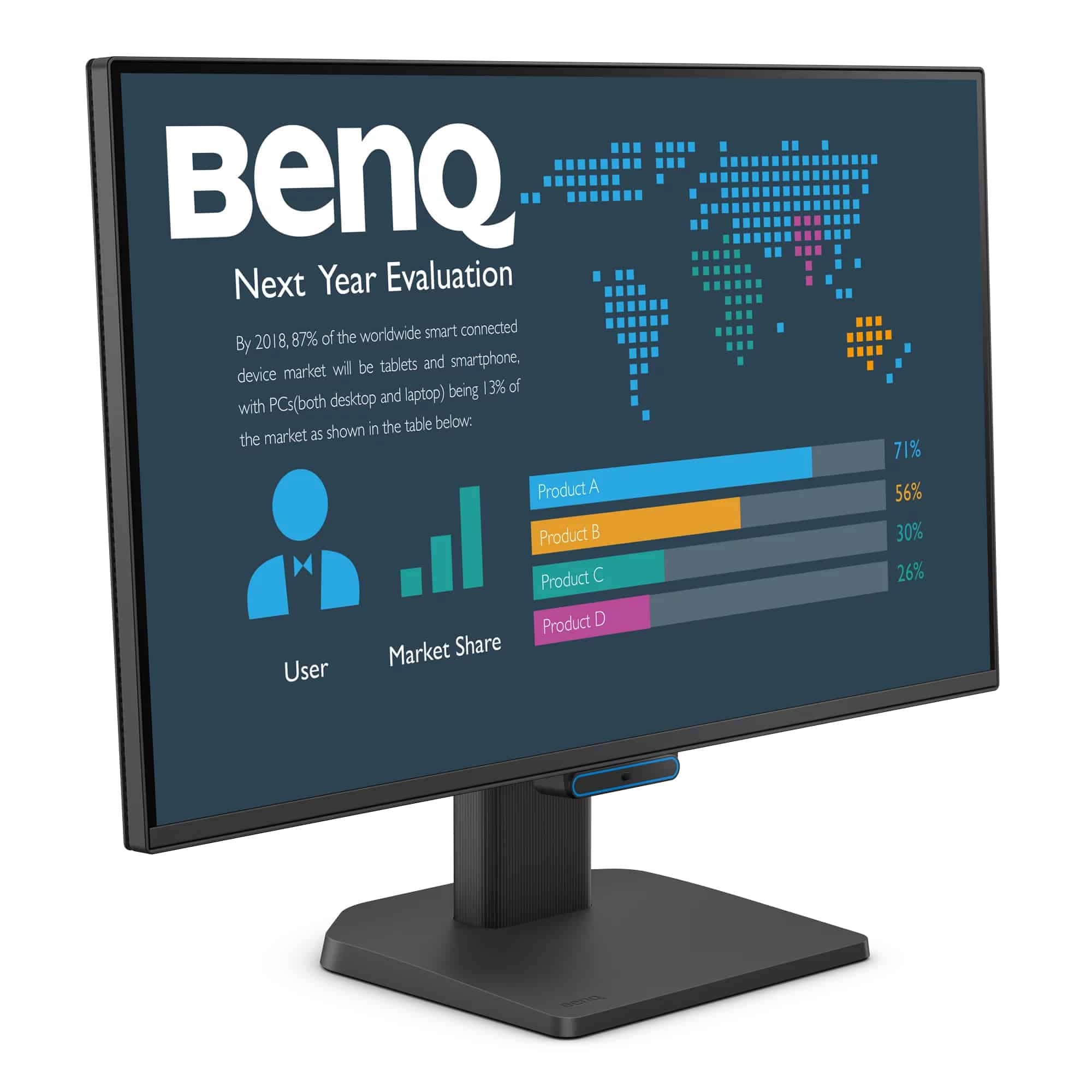 BenQ BL2490C computer monitor 60,5 cm (23.8") 1920 x 1080 Pixels Full HD LCD Zwart