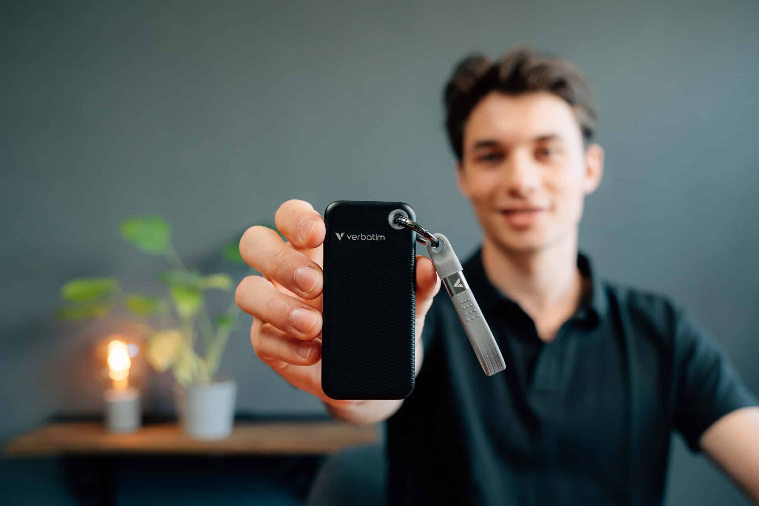 Verbatim Pocket SSD 2 TB USB Type-C 3.2 Gen 2 (3.1 Gen 2) Zwart, Grijs - Afbeelding 4