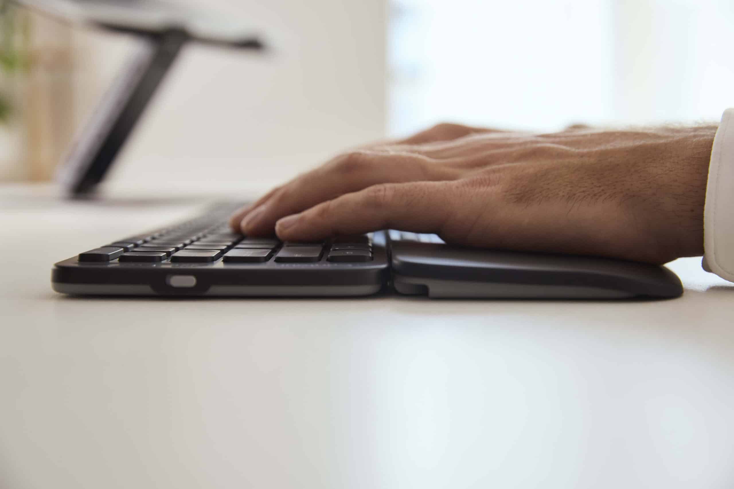 Contour Design Balance toetsenbord Kantoor RF-draadloos + Bluetooth QWERTY Brits Engels Zwart - Afbeelding 4