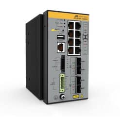 Allied Telesis AT-IE360-12GHX-80 Managed L3 Power over Ethernet (PoE) Grijs