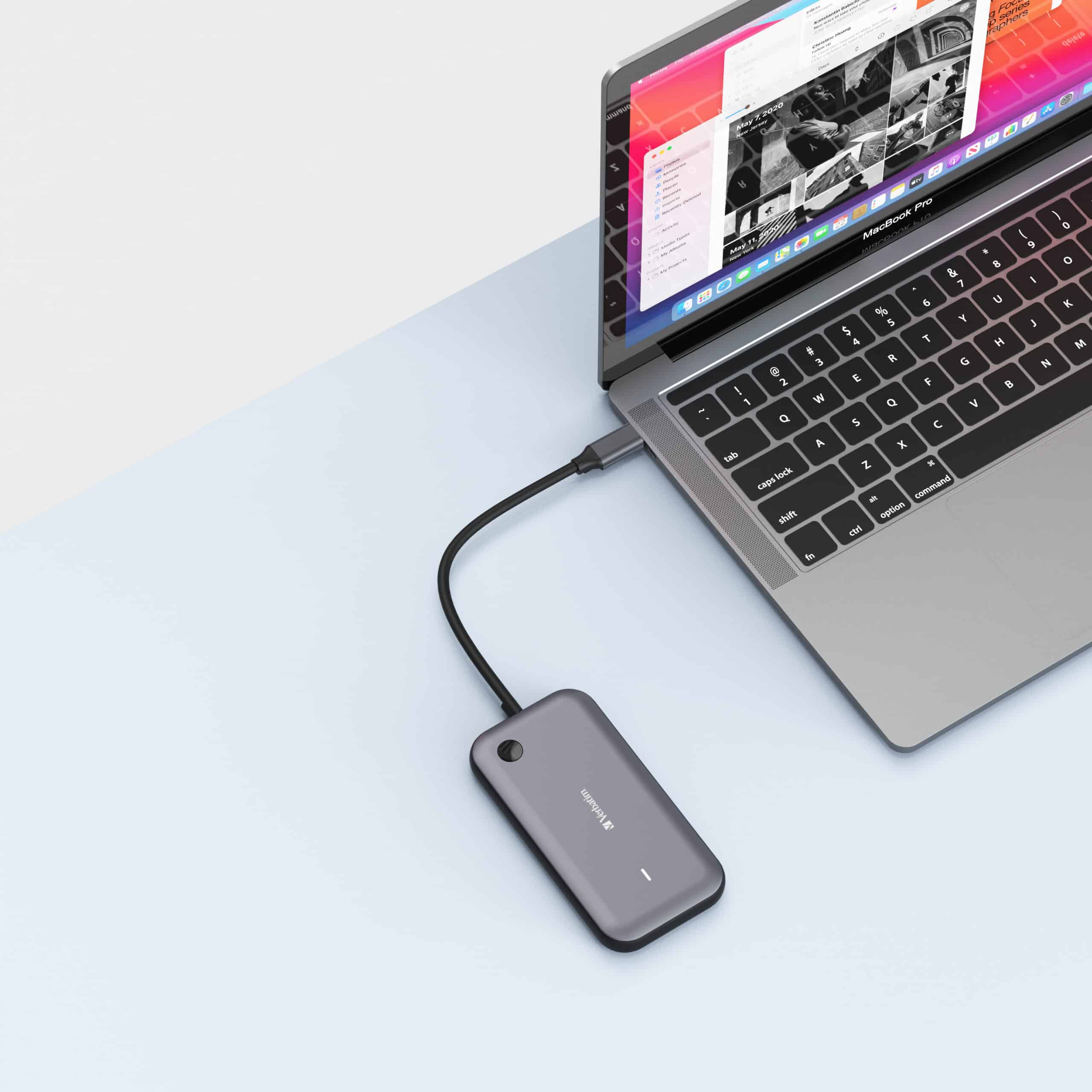 Verbatim Share My Screen 1080 p USB-C draadloze schermadapter met hub WDA-01 - Afbeelding 4