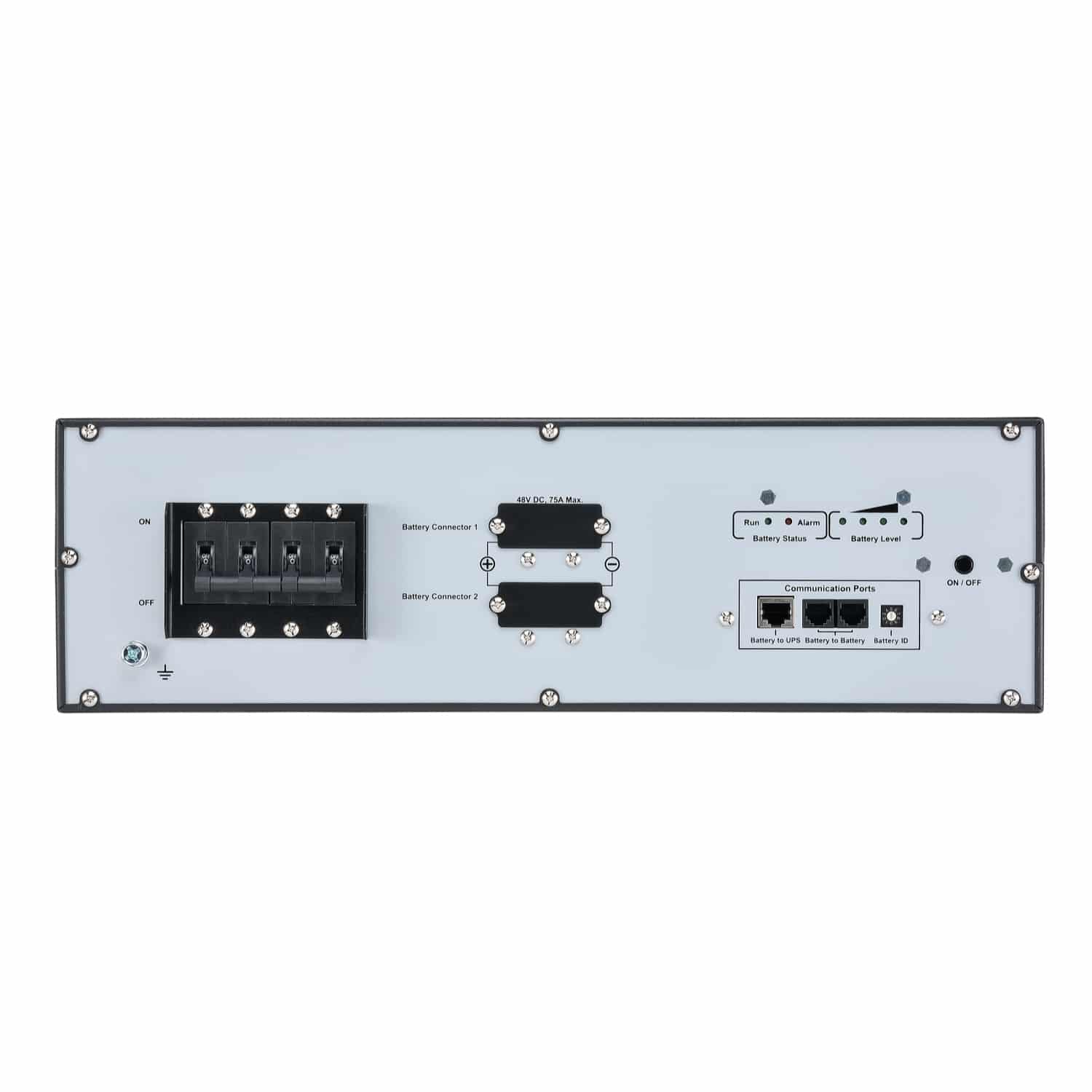 APC Easy UPS Lithium-ion Externe batterij-pack voor 6kVA SRVL verlengde runtime-model, 48V 4800Wh, 3U rackmontage - Afbeelding 3