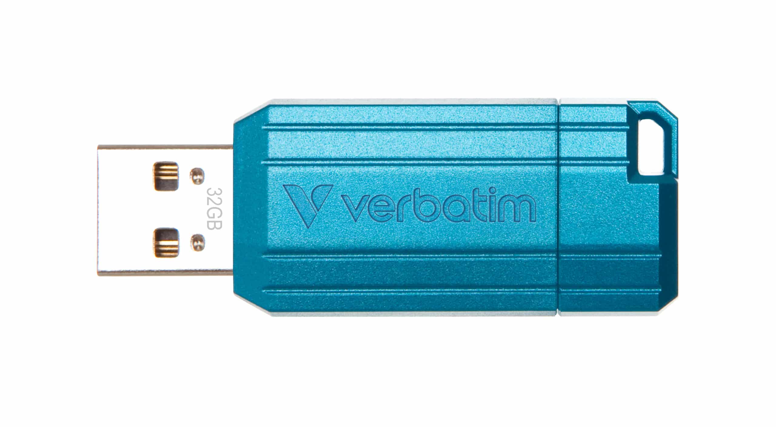 Verbatim PinStripe - USB-Stick32 GB - Caribbean Blauwe - Afbeelding 3