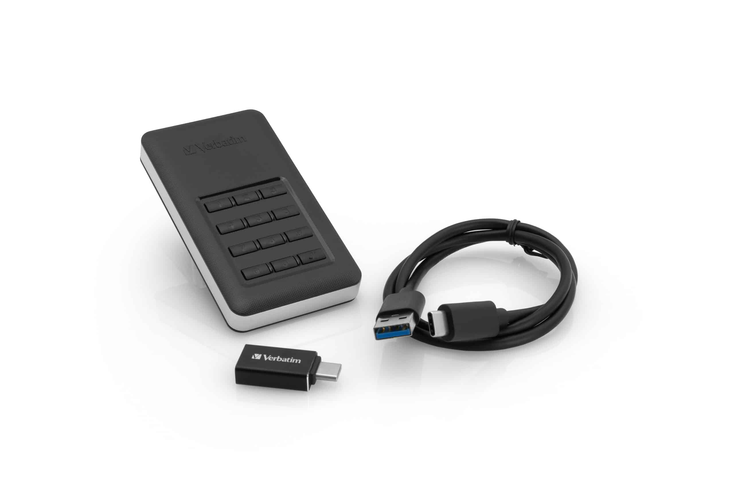 Verbatim Draagbare SSD Store 'n' Go met toetsenblok 256 GB - Afbeelding 2