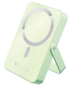 Verbatim Charge 'n' Go Magnetische Draadloze Power Bank 10000 mAh met standaard - Groen
