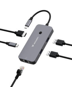 Verbatim USB-C Pro multipoort-hub CMH-05: 5 poorten