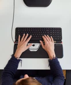 Contour Design RollerMouse Red Plus, Thin Client, Bedraad - Centrale aanwijsunit- ergonomisch - rechts- en linkshandig- bedraad - USB-C - Afbeelding 3