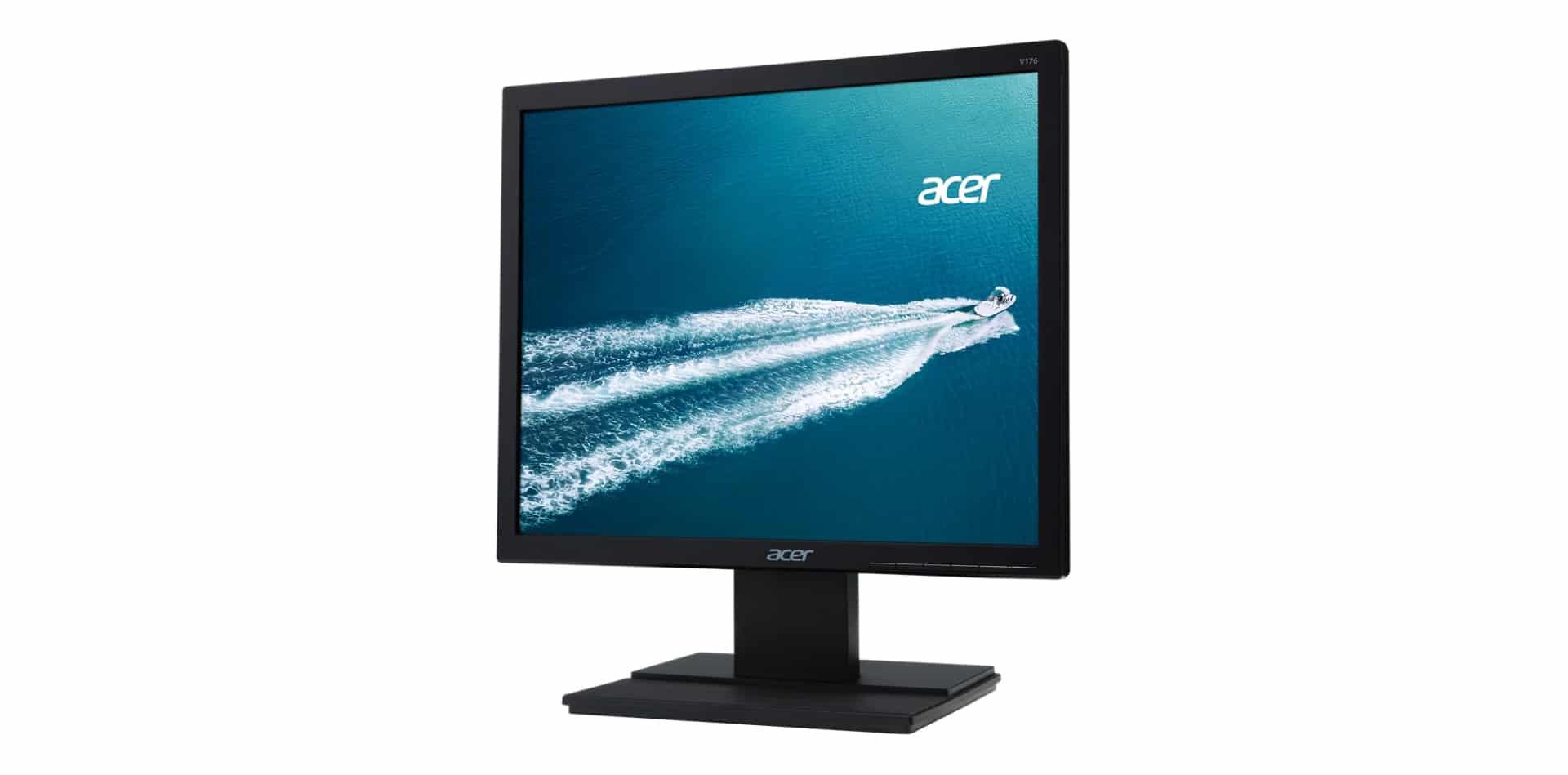 Acer V6 V176L computer monitor 43,2 cm (17") 1280 x 1024 Pixels SXGA LCD Zwart - Afbeelding 3