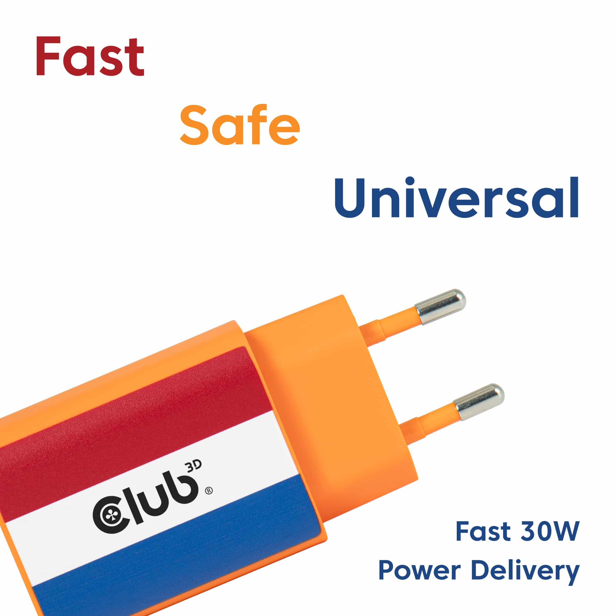 CLUB3D Leeuwen lader USB‑C® 30Watt - Afbeelding 2
