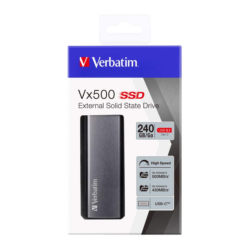 Verbatim Vx500 externe SSD USB 3.1 Gen 2 240 GB - Afbeelding 6