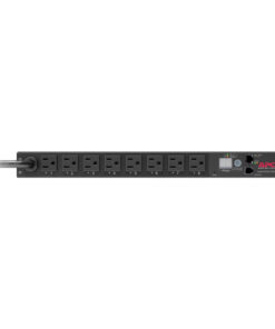 APC Rack PDU, geschakeld, 1U, 15A, 100/120V, (8)5-15