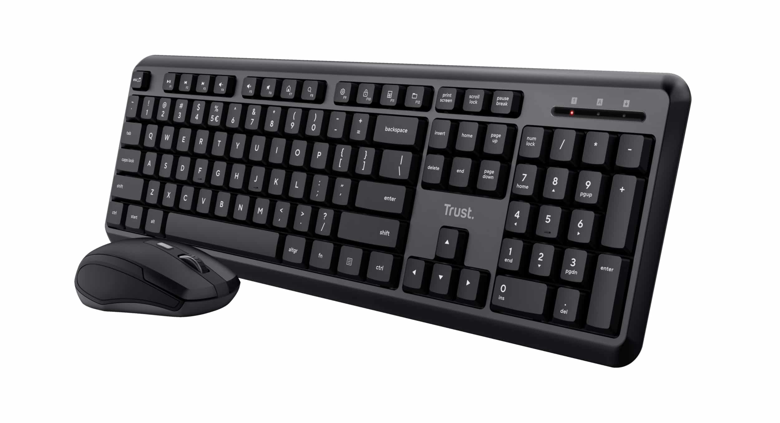 Trust Ody - Stille DRAADLOZE Toetsenbord en Muis - Qwerty