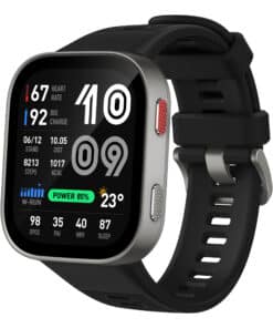 Amazfit Bip Max 5,26 cm (2.07") AMOLED Digitaal 432 x 514 Pixels Touchscreen Zilver Wifi GPS